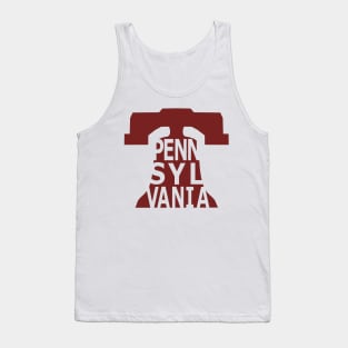 Pennsylvania, liberty bell Tank Top